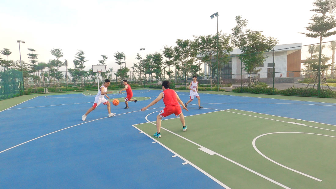 Các môn thể thao vận động tăng cường sức khỏe và kết nối cộng đồng được chú trọng góp phần giúp Waterpoint chinh phục những người yêu lối sống khỏe mạnh
